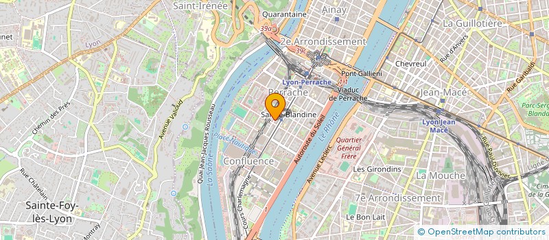 localisation de l'entreprise SYND COPROPRIETE DU 41 RUE SEGUIN  LYON