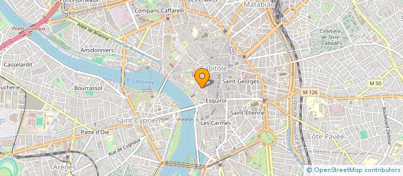 localisation de l'entreprise SYND COPROPRIETE DU 5 RUE DU PRIEURE à TOULOUSE