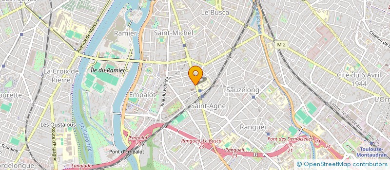 localisation de l'entreprise SYND COPROPRIETE DU 51 AV DE L'URSS à TOULOUSE