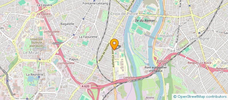 localisation de l'entreprise SYND COPROPRIETE DU 51 RTE D'ESPAGNE à TOULOUSE