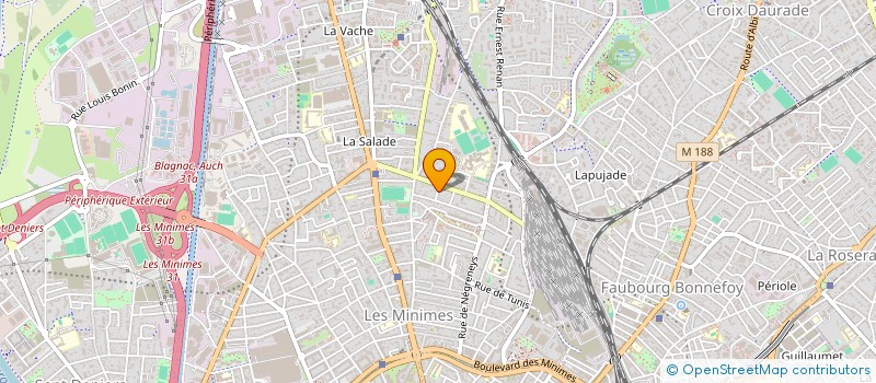 localisation de l'entreprise SYND COPROPRIETE DU 6 IMPASSE JONAS à TOULOUSE