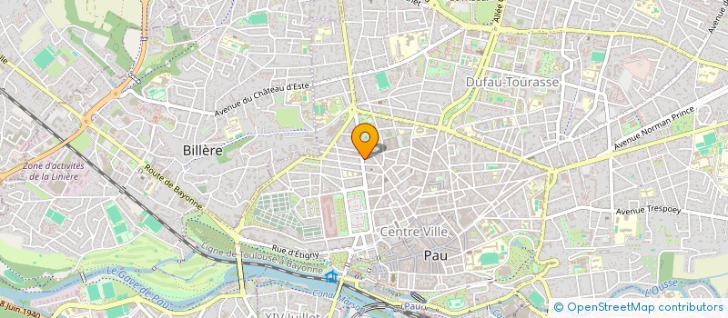 localisation de l'entreprise SYND COPROPRIETE DU 7 RUE DE SEGUE à PAU