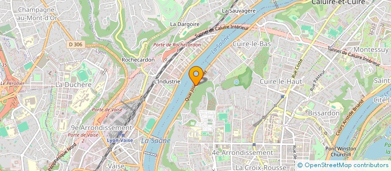 localisation de l'entreprise SYND COPROPRIETE DU 72 QU JOSEPH GILLET  LYON