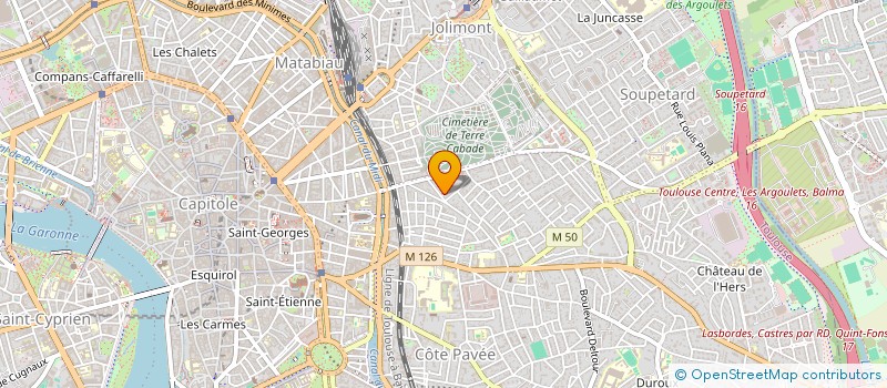 localisation de l'entreprise SYND COPROPRIETE DU 8 RUE SOLFERINO  TOULOUSE