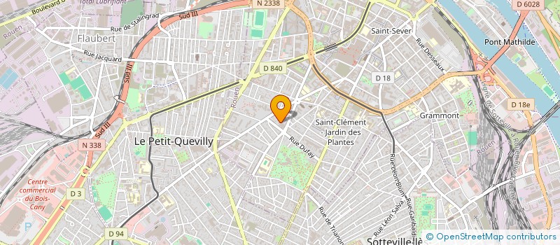 localisation de l'entreprise SYND COPROPRIETE DUFAY à ROUEN