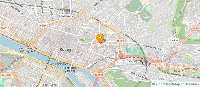 localisation de l'entreprise SYND COPROPRIETE EAU DE ROBEC  80 à ROUEN