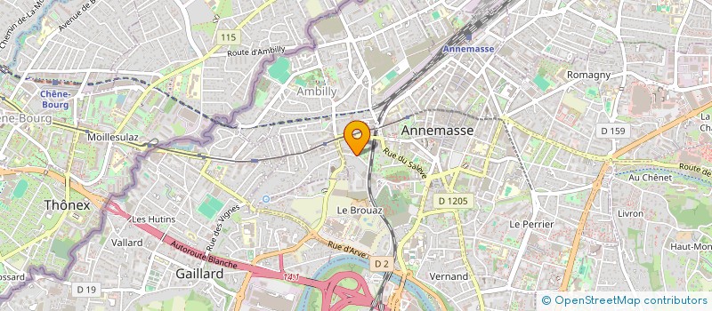 localisation de l'entreprise SYND COPROPRIETE EPICLES  ANNEMASSE