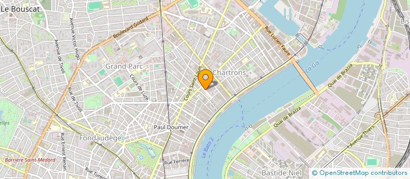 localisation de l'entreprise SYND COPROPRIETE FLORIANTS CHARTRONS  BORDEAUX