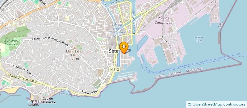 localisation de l'entreprise SYND COPROPRIETE FRANCE 7  SETE