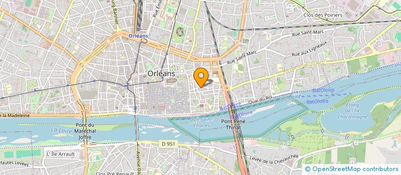 localisation de l'entreprise SYND COPROPRIETE FRANCS BOURGEOIS  ORLEANS