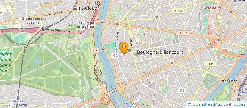 localisation de l'entreprise SYND.COPROPRIETE GAL GALLIENI à BOULOGNE-BILLANCOURT