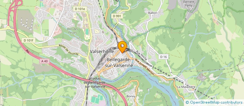 localisation de l'entreprise SYND COPROPRIETE GINTZ à VALSERHONE