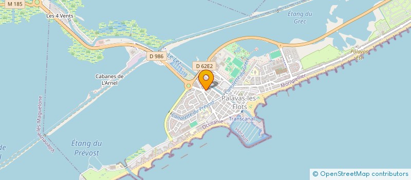 localisation de l'entreprise SYND COPROPRIETE GRAU DU PREVOS à PALAVAS-LES-FLOTS
