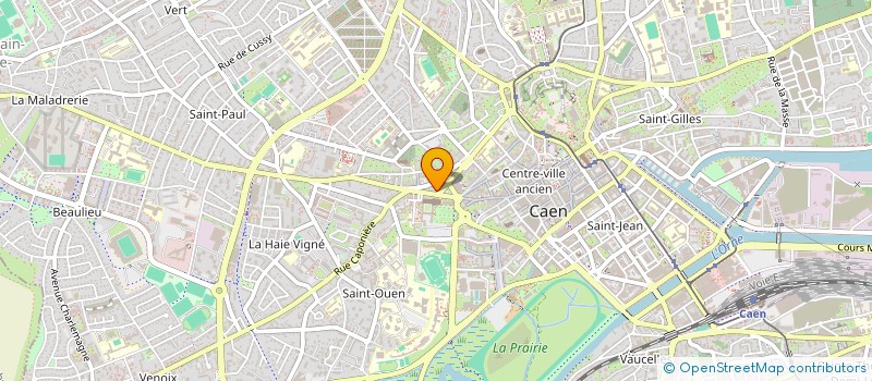localisation de l'entreprise SYND COPROPRIETE GUILLAUME LE CONQUERANT à CAEN