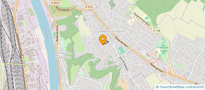 localisation de l'entreprise SYND COPROPRIETE HAMEAU CORVAL  LE MESNIL-ESNARD