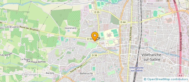 localisation de l'entreprise SYND COPROPRIETE HAUTE CLAIRE  GLEIZE