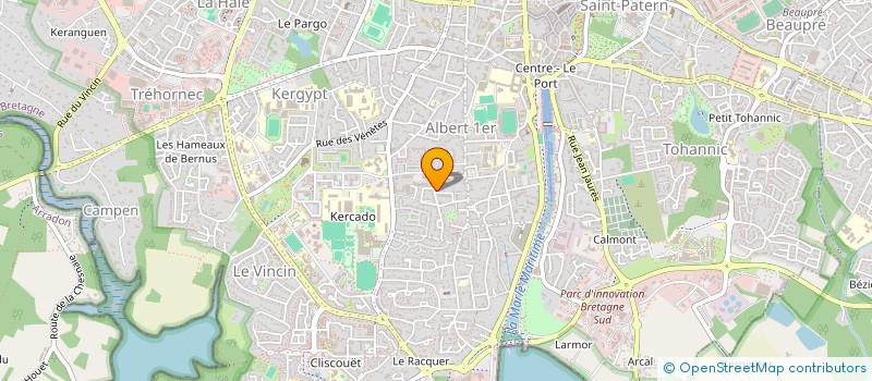 localisation de l'entreprise SYND COPROPRIETE HELENE BOUCHER à VANNES