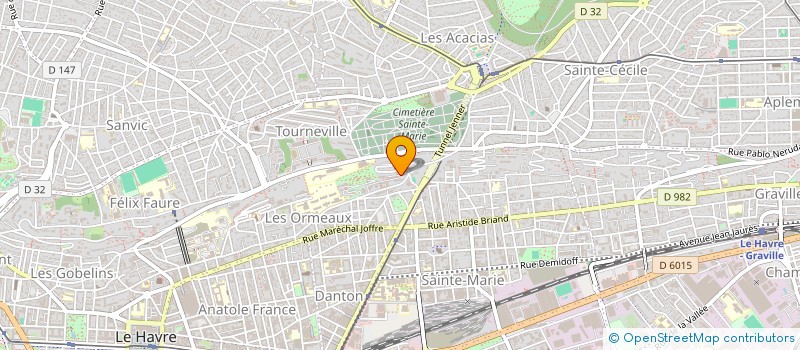 localisation de l'entreprise SYND COPROPRIETE HORIZONS BAT B à LE HAVRE