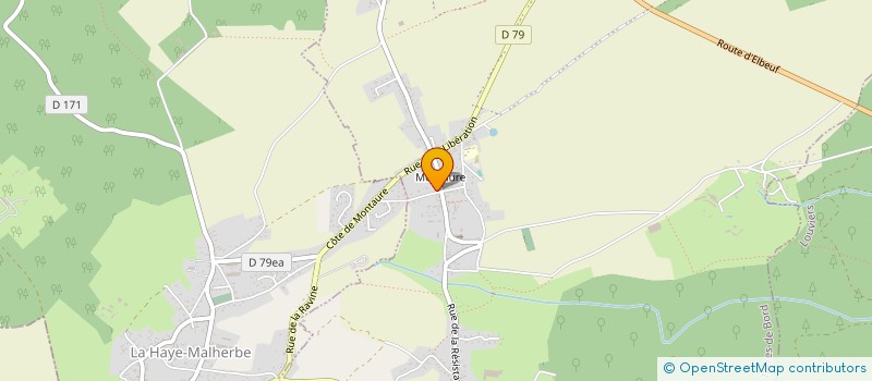 localisation de l'entreprise SYND COPROPRIETE ILOT E ET D  LOUVIERS