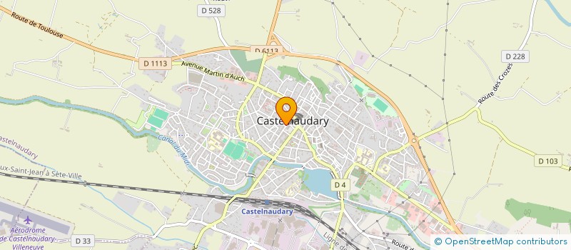 localisation de l'entreprise SYND COPROPRIETE IMB SAINT ROCH  CASTELNAUDARY