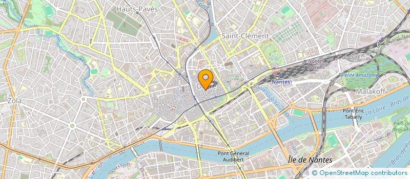 localisation de l'entreprise SYND COPROPRIETE IMM 1 R SAINTE CROIX à NANTES