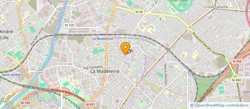 localisation de l'entreprise SYND COPROPRIETE IMM 1 RUE SAINT PIERRE à MARCQ-EN-BARŒUL