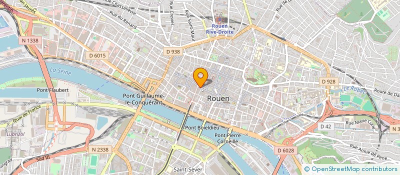 localisation de l'entreprise SYND COPROPRIETE IMM 103 R GROS HORLOGE à ROUEN