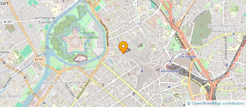 localisation de l'entreprise SYND COPROPRIETE IMM 20 RUE DE LA BARRE à LILLE