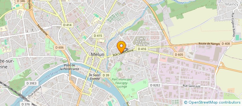 localisation de l'entreprise SYND COPROPRIETE IMM 41 RUE ST LIESNE à MELUN