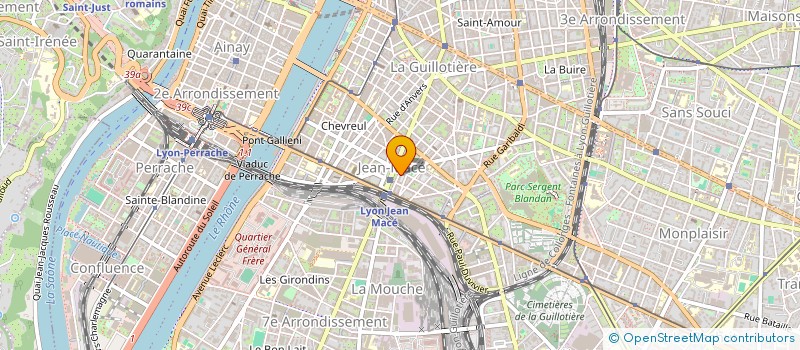 localisation de l'entreprise SYND.COPROPRIETE IMM.5-6 PL.J.MACE  LYON