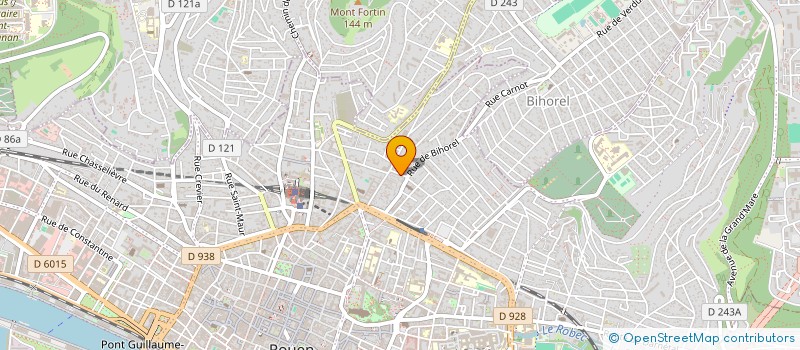 localisation de l'entreprise SYND COPROPRIETE IMM 57 59 RUE JOUVENET à ROUEN