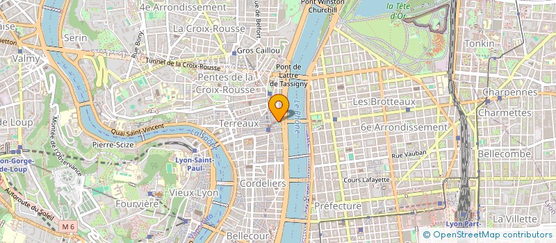 localisation de l'entreprise SYND.COPROPRIETE IMM.LE CESAR à LYON