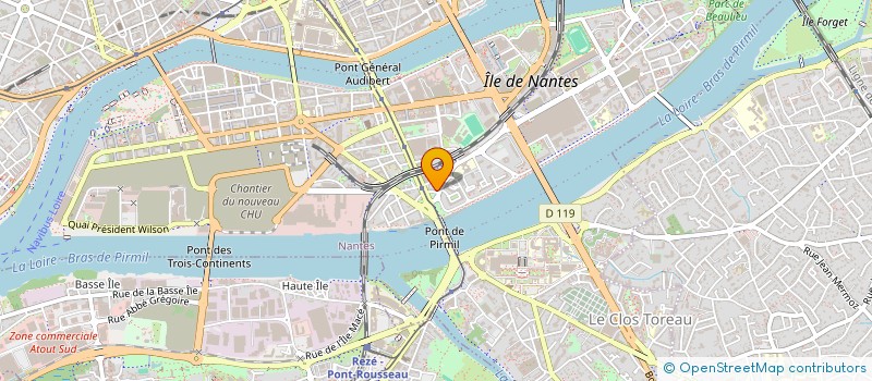localisation de l'entreprise SYND COPROPRIETE IMMEUB 1 A 4 PL MANGIN à NANTES