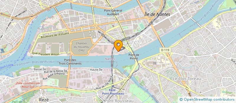 localisation de l'entreprise SYND COPROPRIETE IMMEUB 12 14 R MOUCHOTE à NANTES