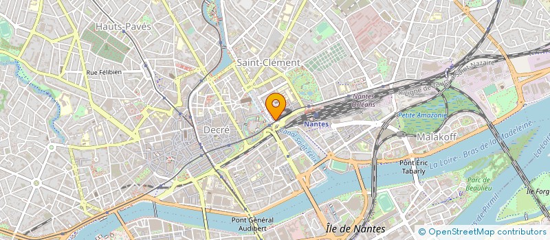 localisation de l'entreprise SYND COPROPRIETE IMMEUB 22 ALL CT CHARCO à NANTES