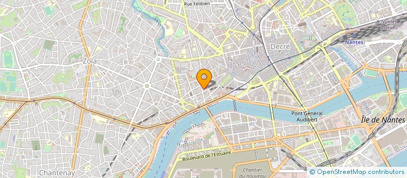 localisation de l'entreprise SYND COPROPRIETE IMMEUB 3 R DARBEFEUILLE à NANTES