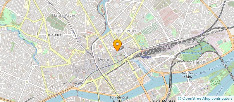 localisation de l'entreprise SYND COPROPRIETE IMMEUB 8 IMP ST LAURENT à NANTES