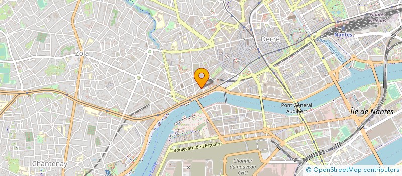 localisation de l'entreprise SYND COPROPRIETE IMMEUBLE 1 R GUINAUDEAU à NANTES