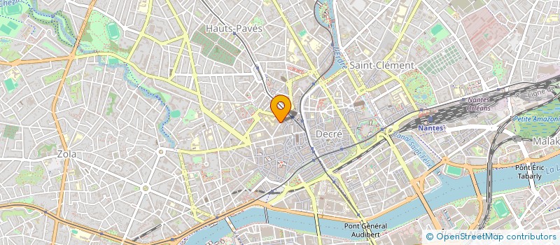 localisation de l'entreprise SYND COPROPRIETE IMMEUBLE 11 R BUDAPEST à NANTES