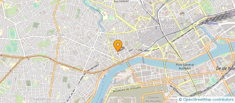localisation de l'entreprise SYND COPROPRIETE IMMEUBLE 11 R DOBREE à NANTES