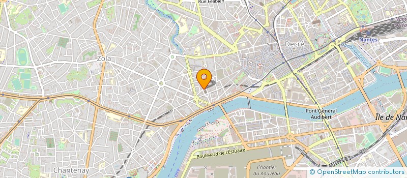 localisation de l'entreprise SYND COPROPRIETE IMMEUBLE 13 R DOBREE à NANTES