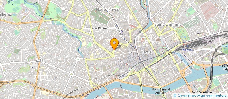 localisation de l'entreprise SYND COPROPRIETE IMMEUBLE 14 R MARCEAU  NANTES