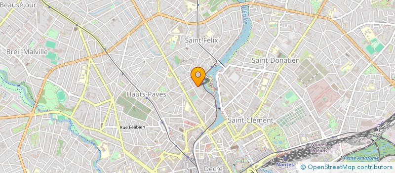 localisation de l'entreprise SYND COPROPRIETE IMMEUBLE 16 R BOUILLE à NANTES