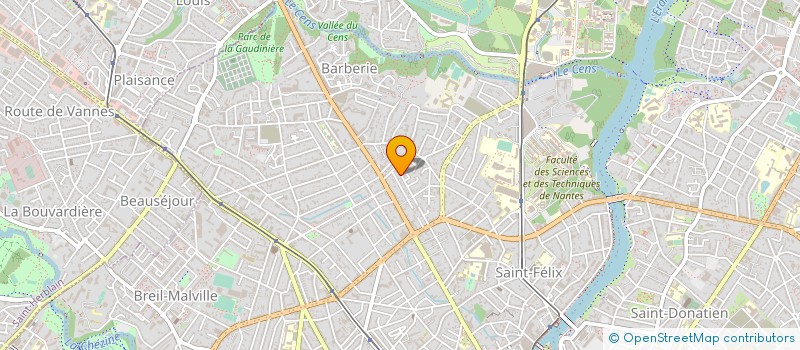 localisation de l'entreprise SYND COPROPRIETE IMMEUBLE 19B AV FRANCE à NANTES