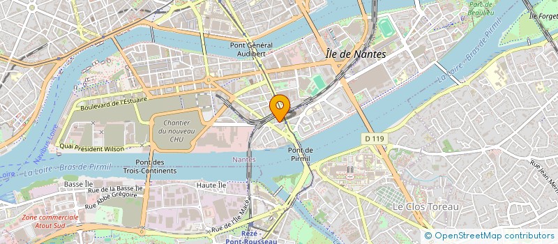 localisation de l'entreprise SYND COPROPRIETE IMMEUBLE 2 BD BILLAULT à NANTES