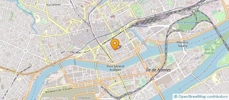 localisation de l'entreprise SYND COPROPRIETE IMMEUBLE 21 R OLIVETTES à NANTES