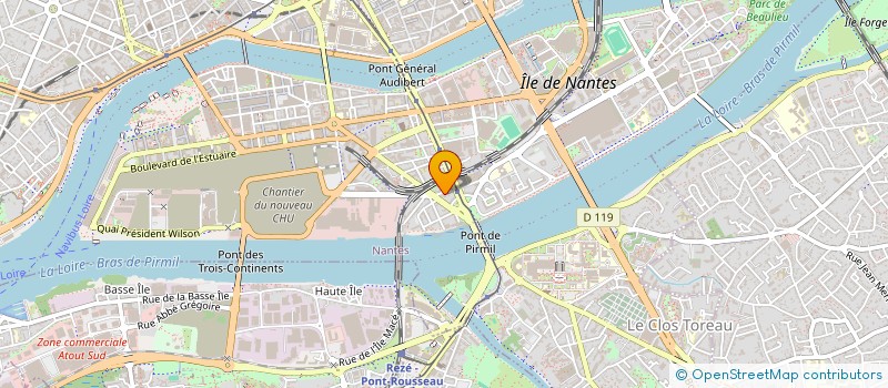localisation de l'entreprise SYND COPROPRIETE IMMEUBLE 3 BD BILLAULT à NANTES