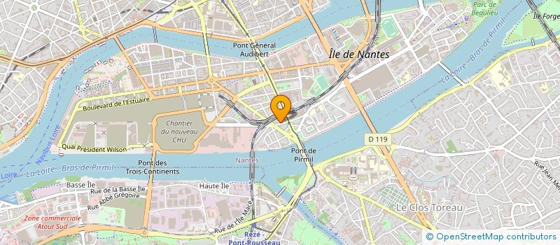 localisation de l'entreprise SYND COPROPRIETE IMMEUBLE 4 BD BILLAULT à NANTES