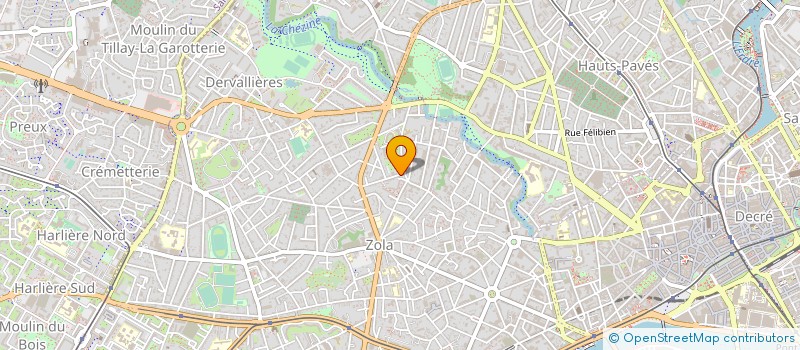 localisation de l'entreprise SYND COPROPRIETE IMMEUBLE 5 R MONTE CIEL à NANTES