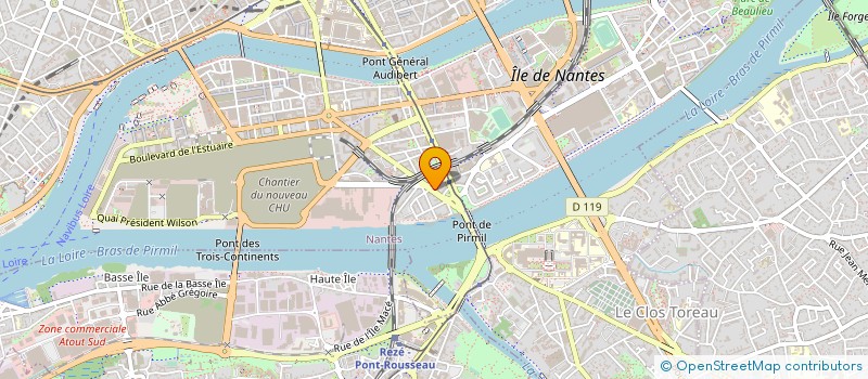 localisation de l'entreprise SYND COPROPRIETE IMMEUBLE 75 BD HUGO à NANTES